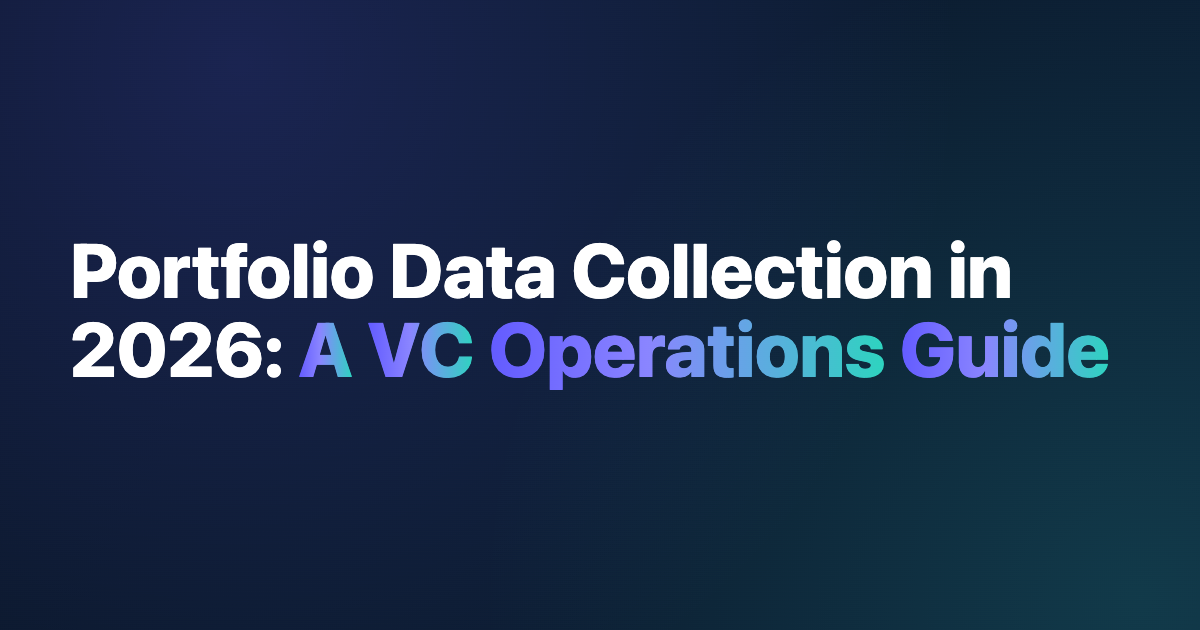Portfolio Data Collection in 2026 — report preview