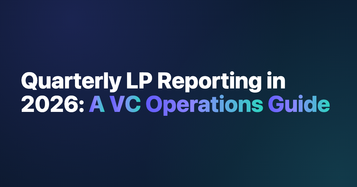 Quarterly LP Reporting in 2026 — report preview